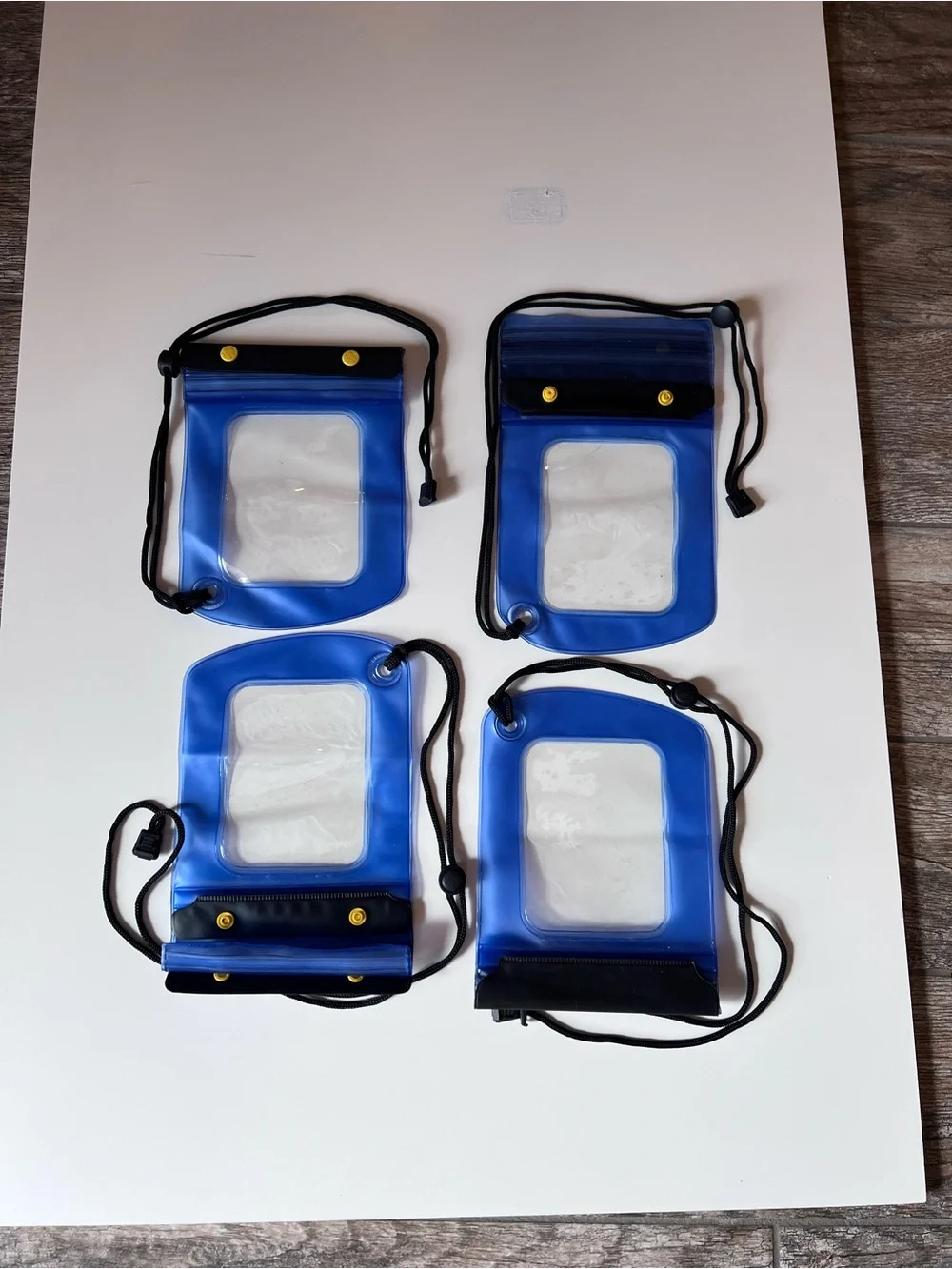 Waterproof Phone Pouches with Neck Strap (Set of 4)